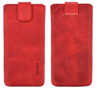 Custodia Esclusiva In Vera Pelle Suncase Per Smartphone Olympia Neo