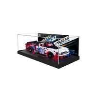 Custodia Espositiva in Acrilico Modello per LEGO 42153 Chevroet Camao Racing Car, Scatola Trasparente Antipolvere per LEGO Technic 42153, Modello non incluso (A)