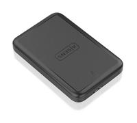 Custodia esterna AISENS ASE-2519B in alluminio nero USB 3.0 con LED senza utensili da 2,5" SATA