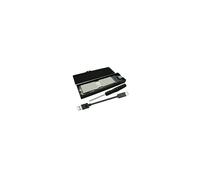 CUSTODIA ESTERNA COREPARTS MSUB8001 - USB 3.1, Compatibile con M.2 PCIe NVMe, 118x78x26mm, Alluminio