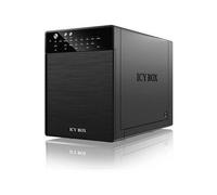 CUSTODIA ESTERNA ICY BOX IB-RD3640SU3 - 5 Gbit/s, Compatibile con SATA I/II/III, 4x 3.5"