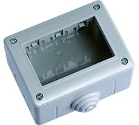 CUSTODIA ESTERNA IDROBOX 3 MODULI IP40 COMPATIBILE SERIE MATIX