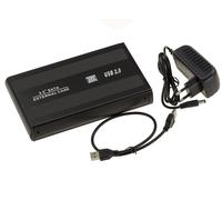 Kalea Informatique Custodia esterna per disco rigido 3,5" SATA USB in alluminio con alimentatore