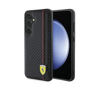 Custodia Ferrari Carbon Line, nera - Galaxy S24