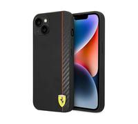 Custodia Ferrari Carbon, nera - iPhone 14 Plus