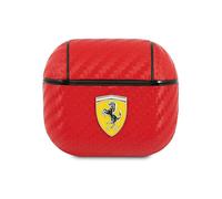 Ferrari FESA3CARE - Custodia per AirPods 3, in poliuretano, colore: Rosso