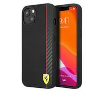 Custodia Ferrari per iPhone 13 mini 5,4 Nero On Track Carbon Stripe - Nouvo