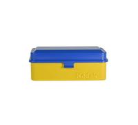 KODAK 120/135 Film Case - Custodia per 8 rotoli da 120 pellicole / 10 rotoli di pellicola da 35 mm, retro in acciaio per ordinare e proteggere la pellicola (blu)(film non inclusi)