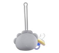 Custodia fittizia - Porta ciuccio in silicone | Custodia per capezzoli portatile, supporto fittizio a forma di animale con cordino per le uscite quotidiane, i lunghi viaggi, Leš passeggiate, il ca