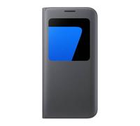Custodia Flap per Galaxy S7 Edge con zona trasparente