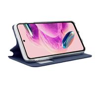 Custodia Flip Cover blu tinta unita per Xiaomi Redmi Note 12S