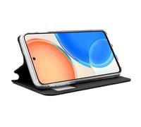 Custodia Flip Cover nera liscia e fantastica per Huawei Honor X8