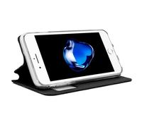 Custodia Flip Cover nera liscia e fantastica per iPhone 7 Plus / iPhone 8 Plus