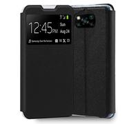 Custodia Flip Cover nera liscia e fantastica per Xiaomi Pocophone X3