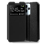 Custodia Flip Cover nera liscia e fantastica per Xiaomi Redmi 12 / Redmi 12 5G
