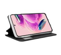 Custodia Flip Cover nera liscia e fresca per Xiaomi Redmi Note 12S