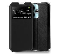Custodia Flip Cover Nera Semplice e Cool per Xiaomi Redmi 13 / Poco M6