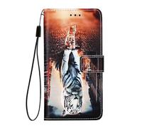 Custodia Flip per Umidigi G100 Pro, Pittura 3D Caso Pelle PU Portafoglio con Chiusura Magnetica e Carte Slot Case Protettiva Cover Antiurto per Umidigi G100 Pro