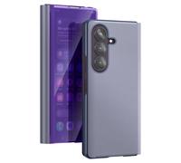 Custodia Flip Specchio per Galaxy Z Fold8 Ultra Effetto Pelle con Supporto
