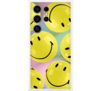 Custodia Flipsuit Ufficiale Samsung Galaxy S24 Ultra - Faccia Sorridente Gialla