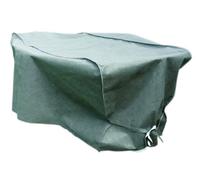 Custodia Fodera per Tavolo Rettangolare da Giardino 160x100x80 cm in Mytex Impermeabile Taupe