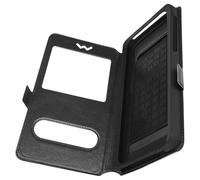 Custodia Folio Taglia 3XL Extra Slim con Supporto e 2 Finestre di Sgancio