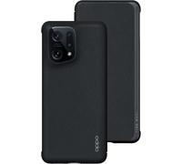 Custodia Folio Ufficiale OPPO Find X5, Cover Flip In PU Vegano - Nera