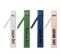 Custodia For Bacchette Personalizzata, Borsa For In Vera Pelle, For Ricamata Con Nome/testo/logo, Regalo For Musicista, Porta, Personalizzato For Batterista, For