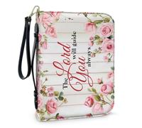 Custodia for Bibbie, Libri Di Testo, Pratica Protezione for Libri Con Porta Penna Integrato, Copertina Portatile for Quaderni Ideale for Viaggi, Studio, Culto Uso Quotidiano(Pattern B,28.5CM)