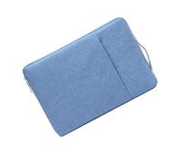 Custodia for borsa for laptop for 13 14 15 for notebook portatile con cerniera impermeabile da 16 pollici for 13-16 "(Light Blue,14 inch (37x26x2cm))