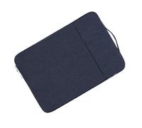 Custodia for borsa for laptop for 13 14 15 for notebook portatile con cerniera impermeabile da 16 pollici for 13-16 "(Dark Blue,14 inch (37x26x2cm))
