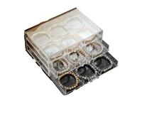 Custodia for bracciale fai-da-te, custodia for orecchini Grande for clip for gioielli da 30 griglie, con 5 cassetti, for for impilabile(Box 18)