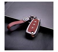 Custodia for Chiave Auto Compatibile con Ford Focus Mk2 Mk3 2 3 Kuga Edge Ranger Mondeo S Max C Max 2008 2009 2010 2011 2012 2013 2014 2015 2016 Cover (Color : Grijs)