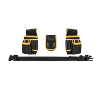 Custodia for cintura for attrezzi/grembiule da lavoro for falegnami e costruttori, costruzioni in tessuto Oxford, regolabile for elettricista Per Elettricisti Falegnami