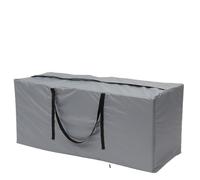 Custodia for cuscini for mobili protettiva impermeabile di grande capacità Rettangolo anti-UV antistrappo for da patio(Gray 116x47x51cm)