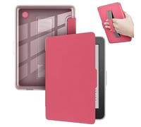 Custodia for e-book in acrilico trasparente adatta for Kobo Clara BW/colore/2E N365 N367 N506 6'' con copertura for cinturino da polso(Rose Red,Clara 2E N506)