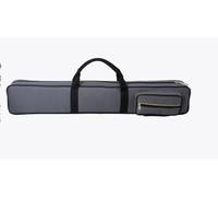 Custodia for flauti multipli in tessuto Oxford con tracolla, contiene 7 flauti, for accessori for bande musicali e orchestre 73 x 14 x 7 cm(Gray blue)
