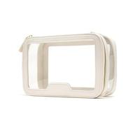 Custodia for il trucco trasparente, borsa da toilette multiuso, custodia for il trucco da viaggio, organizer portatile for cosmetici, borsa trasparente facile da usare