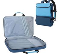Custodia for portfolio artistico A3 15 x 18 pollici, borsa da viaggio for artisti, opere d'arte e materiali for la pittura(Blue)