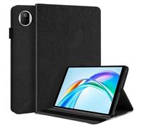 Custodia for tablet adatta for Huawei Honor Pad X7 8.7" JMS-W09 JMS-L09 2025 Emboss Tree Flip Wallet Stand Cover(Black)