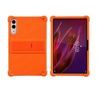 Custodia for tablet adatta for Lenovo Yoga Tab 2025 11.1 pollici TB-710FU Custodia morbida in silicone regolabile con supporto antiurto(Orange)
