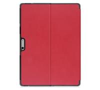 Custodia for tablet adatta for Microsoft Surface Pro 12 2025 da 12 pollici con supporto a ribalta e cover posteriore rigida for PC(Red)