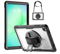 Custodia for tablet adatta for Samsung Galaxy Tab A11 Plus 11 pollici 2025 A9 + SM-X216B SM-X210 Custodia ibrida sicura antiurto(WHITE,A11 Plus 11inch 2025)