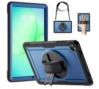 Custodia for tablet adatta for Samsung Galaxy Tab A11 Plus 11 pollici 2025 A9 + SM-X216B SM-X210 Custodia ibrida sicura antiurto(Navy,A11 Plus 11inch 2025)