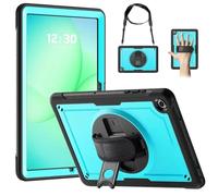 Custodia for tablet adatta for Samsung Galaxy Tab A11 Plus 11 pollici 2025 A9 + SM-X216B SM-X210 Custodia ibrida sicura antiurto(Sky Blue,A11 Plus 11inch 2025)