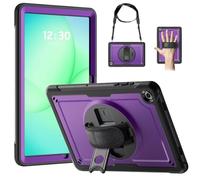 Custodia for tablet adatta for Samsung Galaxy Tab A11 Plus 11 pollici 2025 A9 + SM-X216B SM-X210 Custodia ibrida sicura antiurto(PURPLE,A9 Plus 11inch 2023)