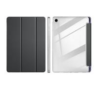 Custodia for tablet adatta for Samsung Galaxy Tab A11 Plus 11 pollici SM-X230 X235 Cover rigida posteriore in acrilico trasparente con portapenne(Black)