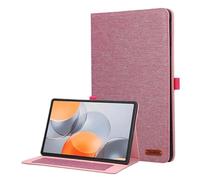 Custodia for tablet con supporto a vibrazione in tessuto morbido adatta for Lenovo Xiaoxin Pad Pro GT 11.1 pollici TB-710FU Cover posteriore in TPU(Rose red)