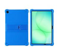 Custodia for tablet con supporto adatta for Samsung Galaxy Tab A11 Plus 11 pollici SM-X230 X233 X235 2025 Custodia in silicone morbido antiurto(Dark blue)