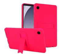Custodia for tablet con supporto adatta for Samsung Galaxy Tab A9/A11 Plus SM-X210 SM-X230 Custodia rigida for PC da 11 pollici + copertura in TPU(Rose,A11 Plus 11")
